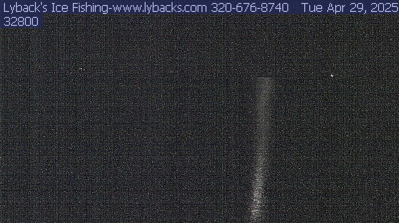 Lyback's Ice Fishing Resort on the Westside of Mille Lacs in Minnesota Live Lake Webcam